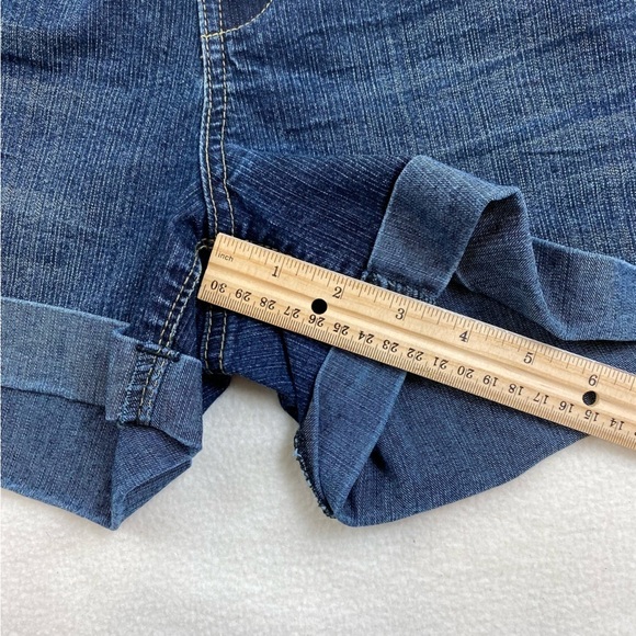 Revolt Jeans Revolution Vintage Blue Women’s Denim Jean Shorts Sz 11 - Picture 6 of 11